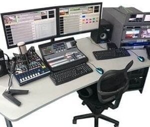 TV Studio Turnkey equipment at broadcast eletec
